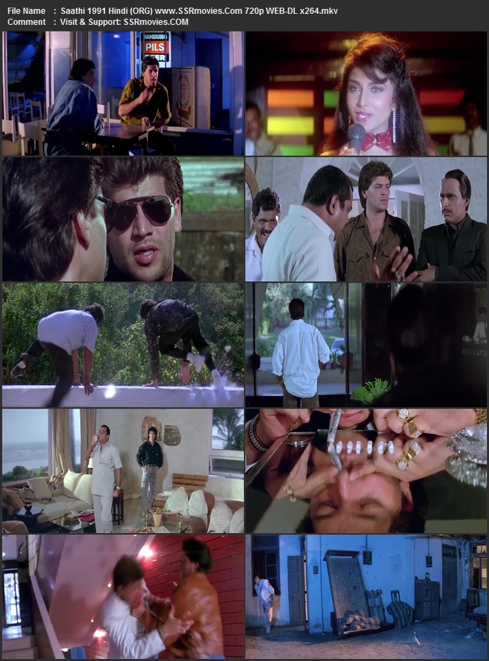 Saathi 1991 Hindi (ORG) 1080p 720p 480p WEB-DL x264 ESubs Full Movie Download