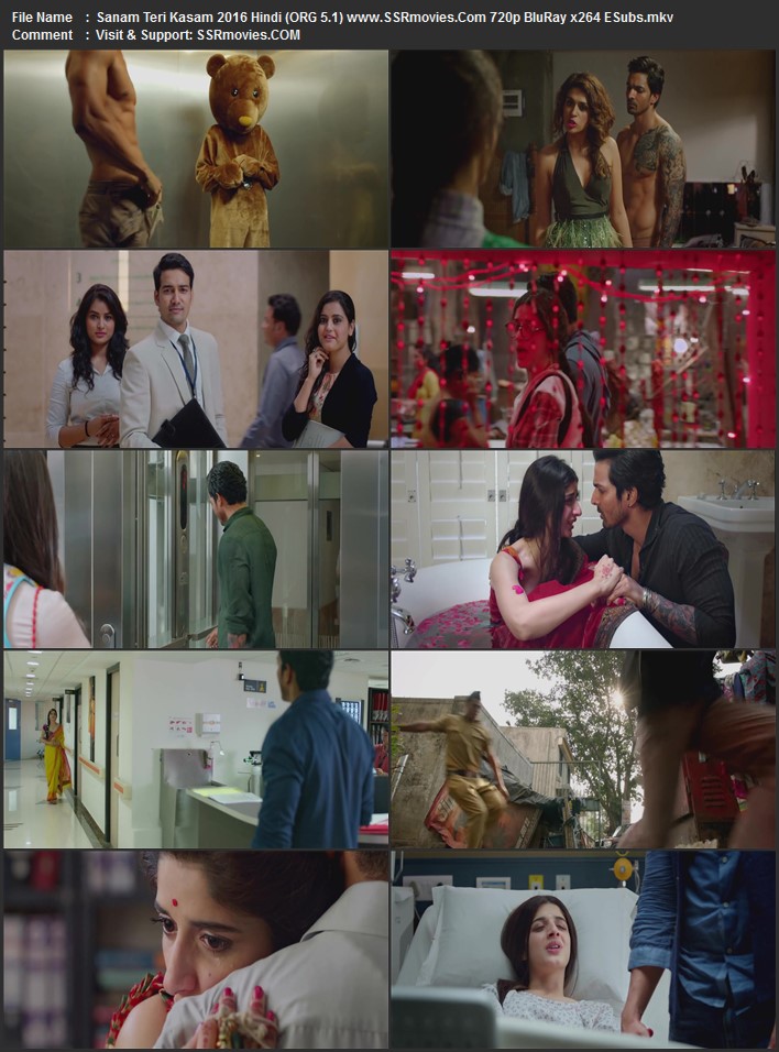 Sanam Teri Kasam 2016 Hindi (ORG 5.1) 1080p 720p 480p BluRay x264 ESubs Full Movie Download