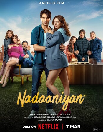 Nadaaniyan 2025 Hindi [ORG 5.1] 720p 1080p WEB-DL ESubs Download