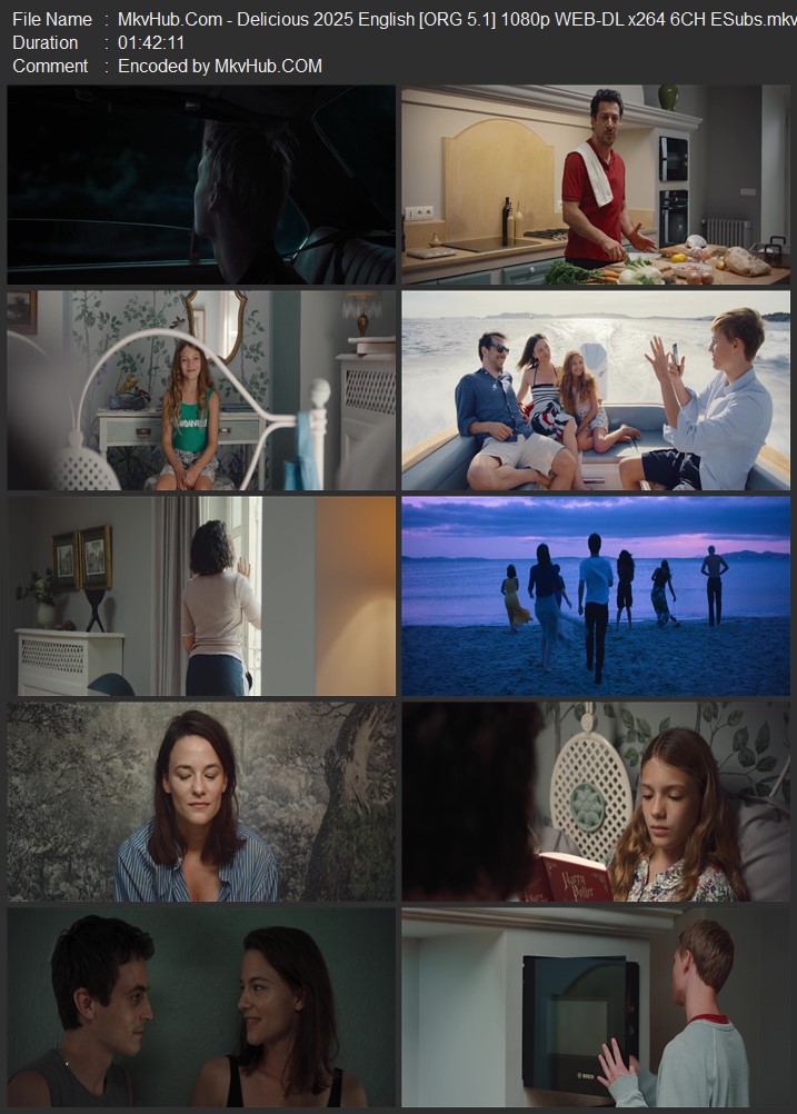 Delicious 2025 English [ORG 5.1] 720p 1080p WEB-DL ESubs