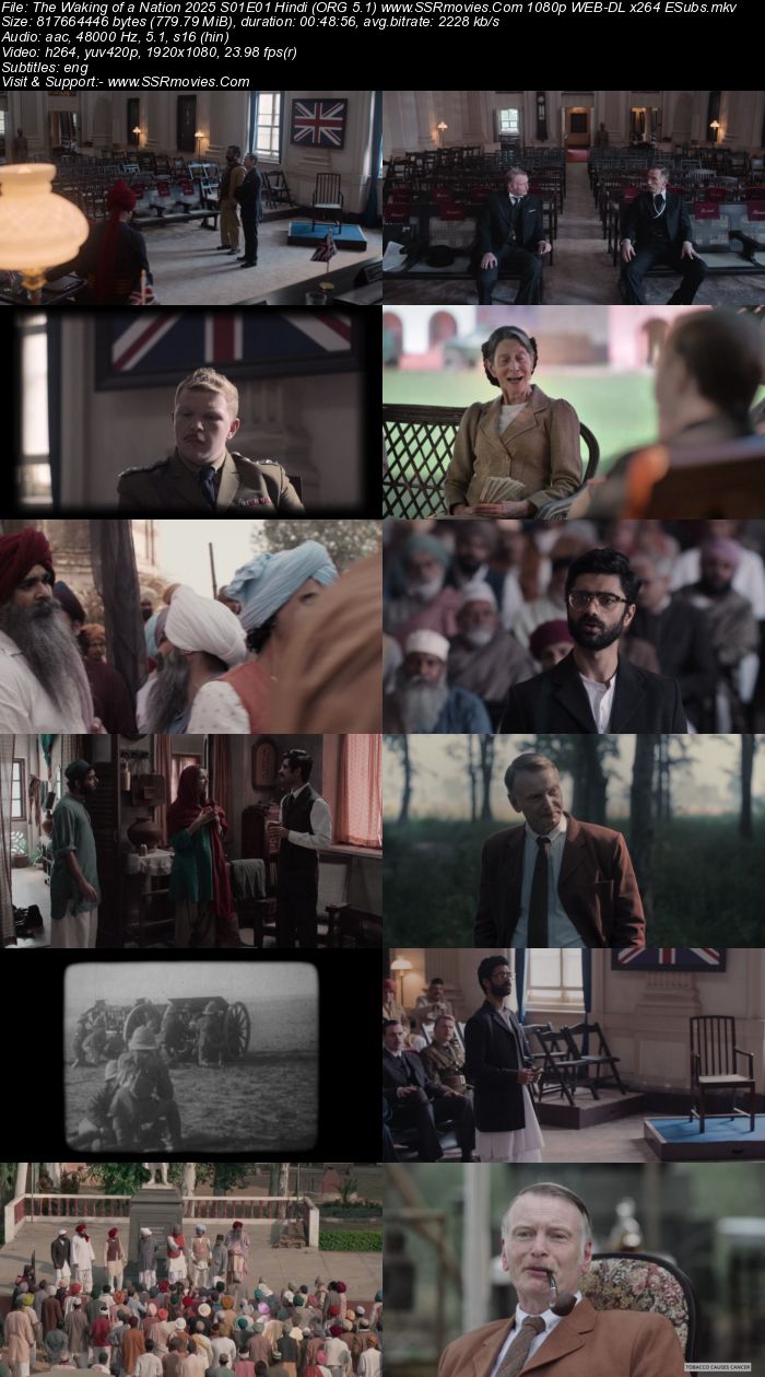 The Waking of a Nation 2025 S01 Complete Hindi (ORG 5.1) 1080p 720p 480p WEB-DL x264 ESubs Download