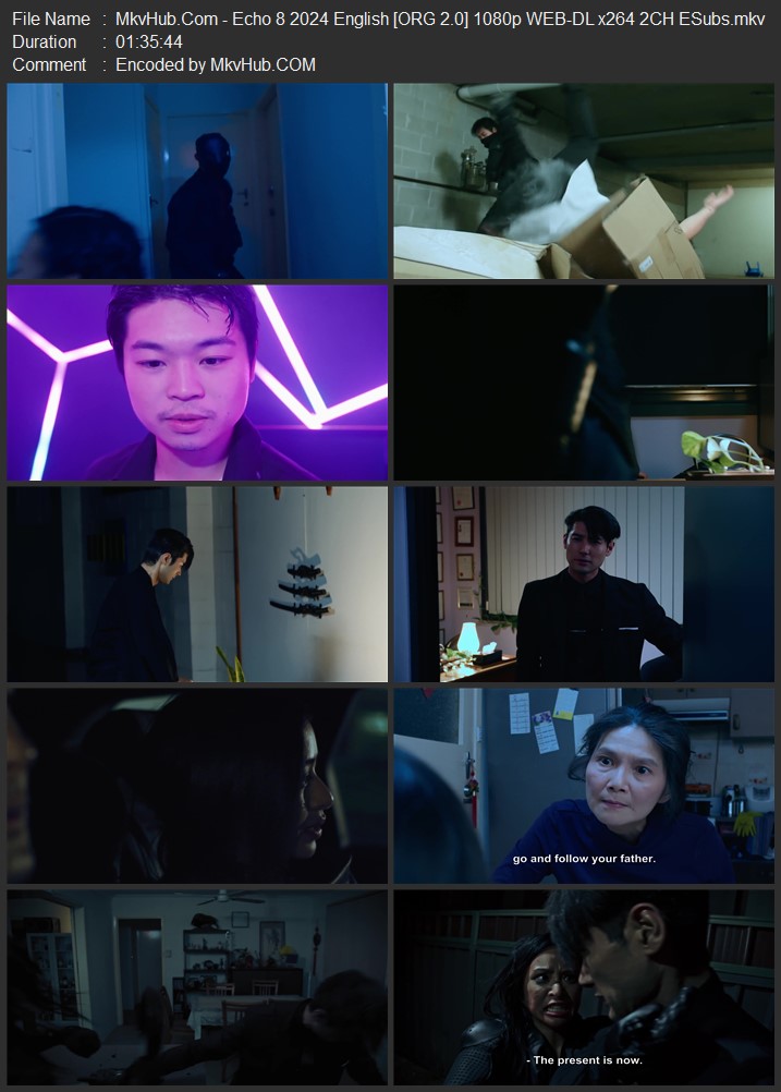 Echo 8 2024 English [ORG 2.0] 720p 1080p WEB-DL ESubs Download