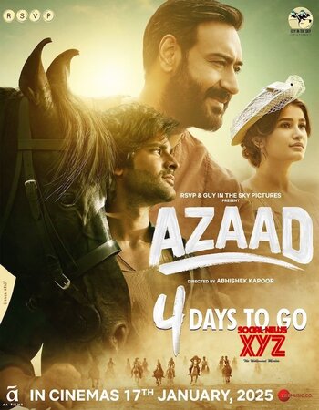 Azaad 2025 Hindi [ORG 5.1] 720p 1080p WEB-DL ESubs Download