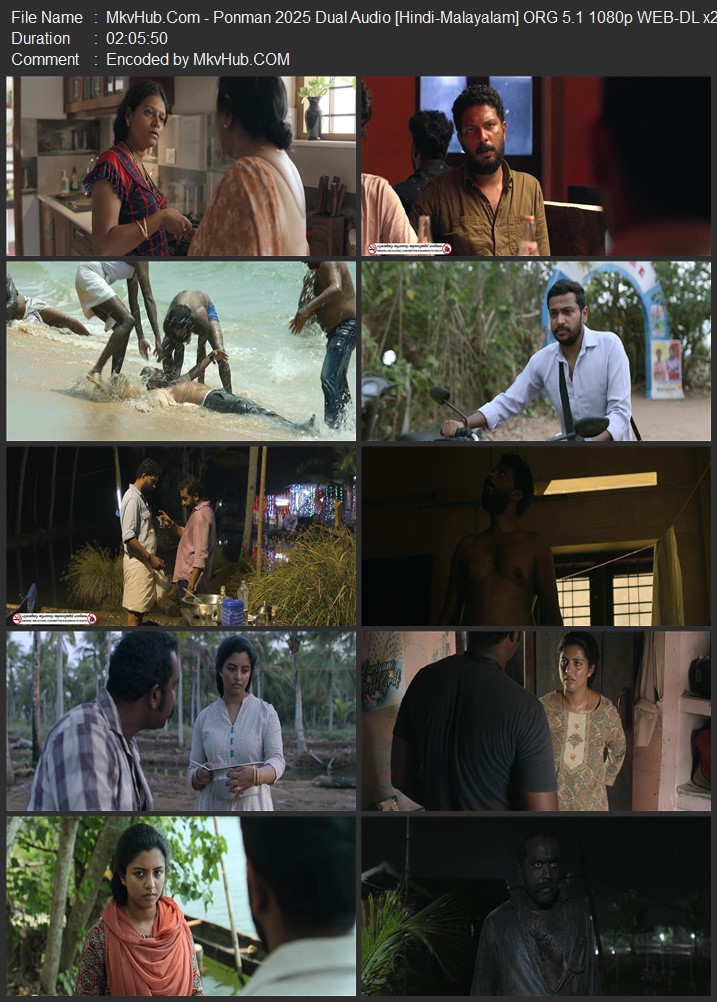 Ponman 2025 Dual Audio [Hindi-Malayalam] ORG 5.1 720p 1080p WEB-DL ESubs Download