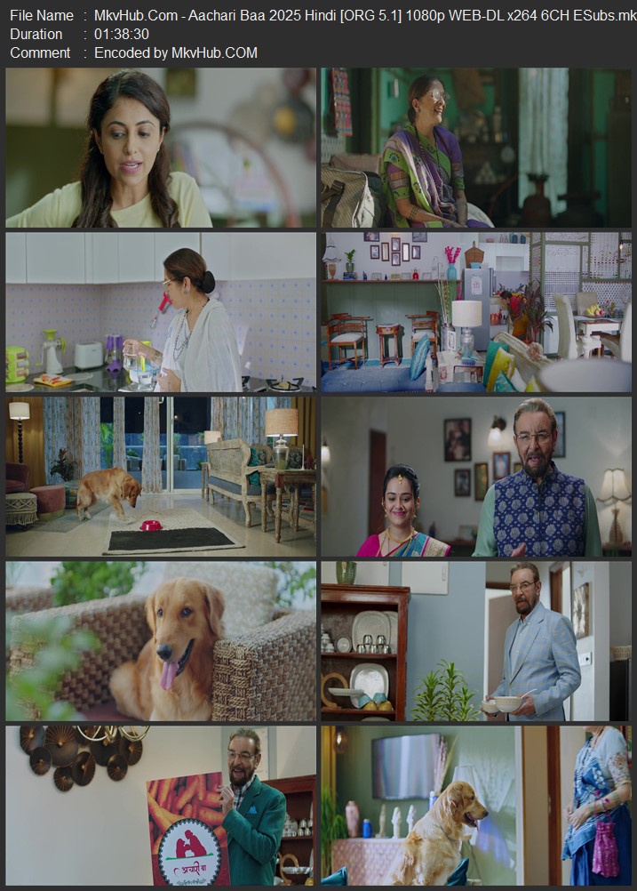 Aachari Baa 2025 Hindi [ORG 5.1] 720p 1080p WEB-DL ESubs Download