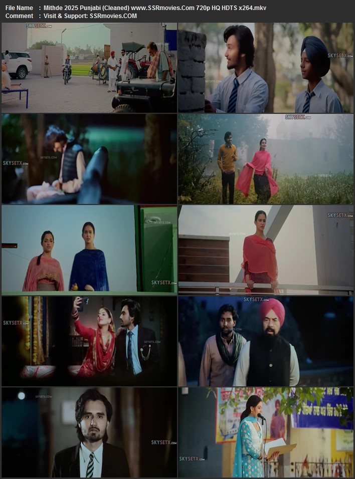 Mithde 2025 Punjabi (Cleaned) 1080p 720p 480p HQ HDTS x264 ESubs Full Movie Download