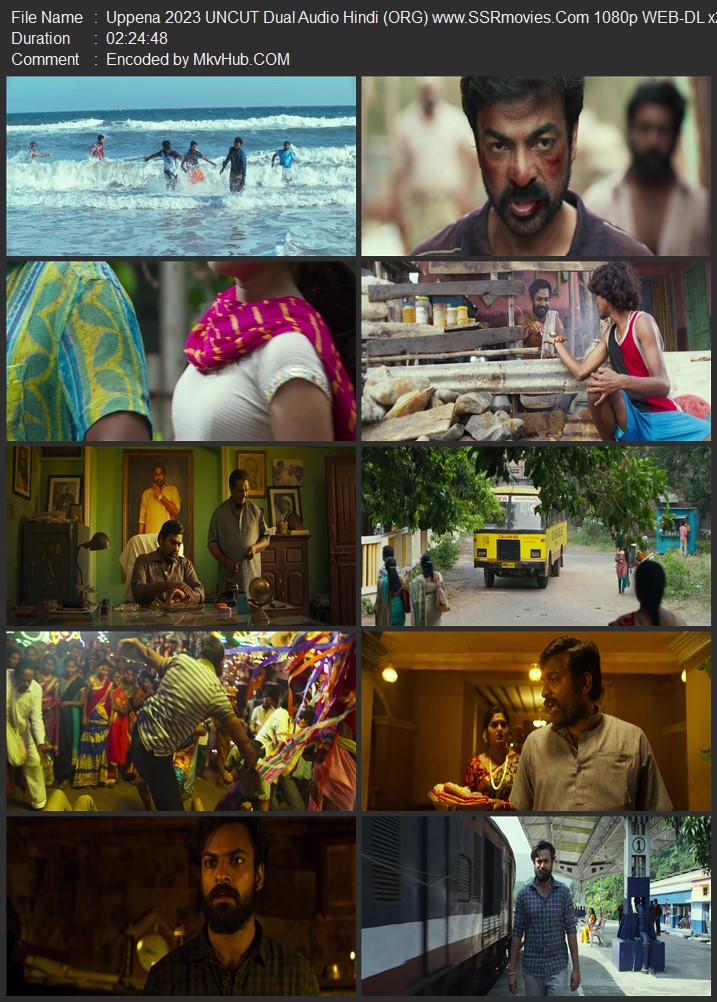 Uppena 2021 UNCUT Dual Audio [Hindi-Telugu] ORG 720p 1080p WEB-DL ESubs Download