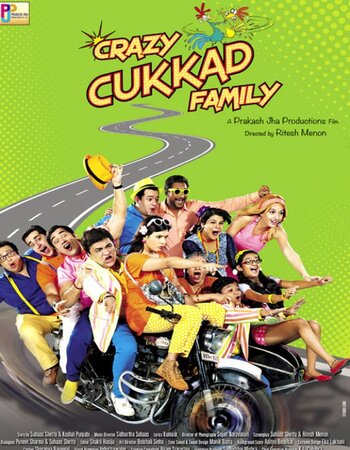 Crazy Cukkad Family 2015 Hindi (ORG) 1080p 720p 480p WEB-DL x264 ESubs Full Movie Download