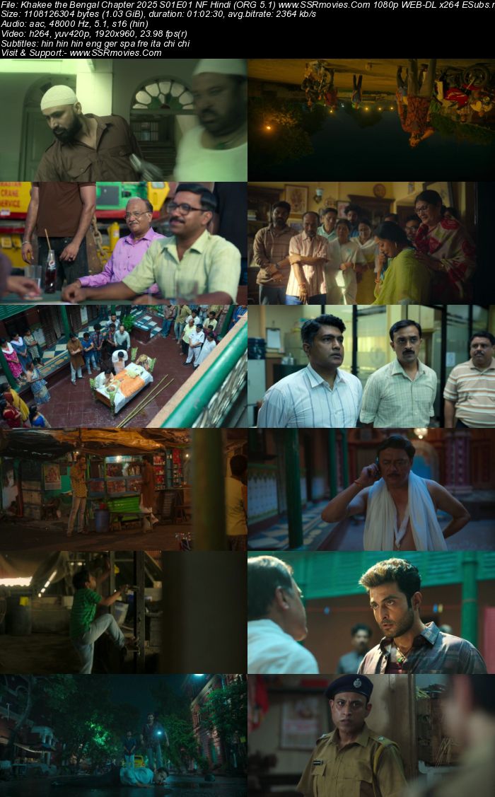 Khakee the Bengal Chapter 2025 S01 Complete NF Hindi (ORG 5.1) 1080p 720p 480p WEB-DL x264 ESubs Download