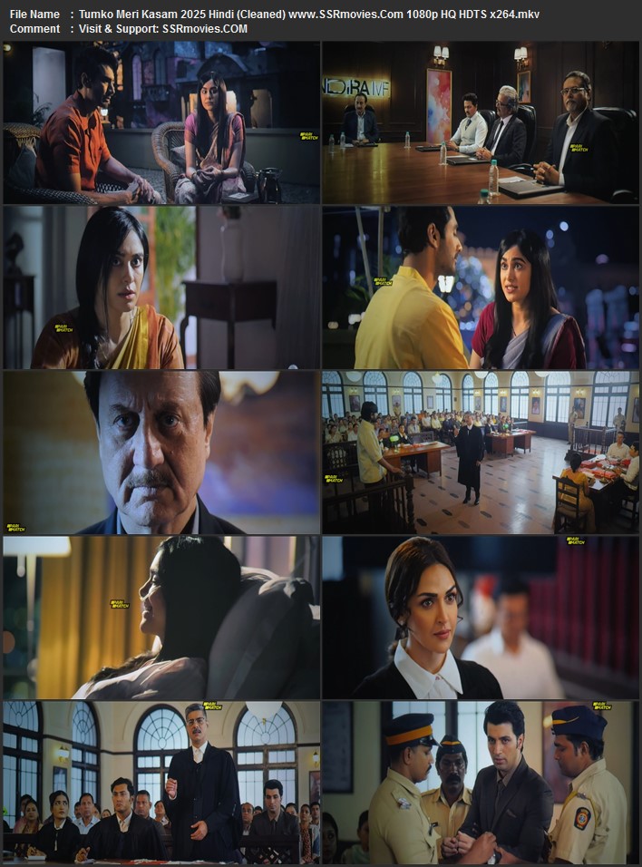 Tumko Meri Kasam 2025 Hindi (Cleaned) 1080p 720p 480p HQ HDTS x264 ESubs Full Movie Download