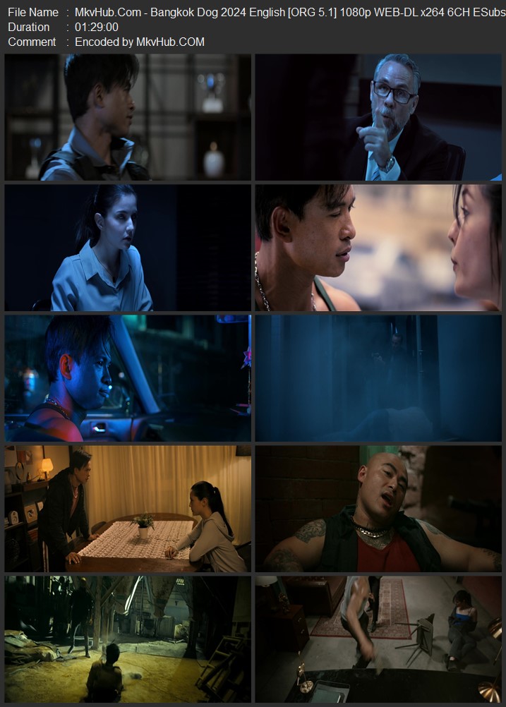 Bangkok Dog 2024 English [ORG 5.1] 720p 1080p WEB-DL ESubs Download