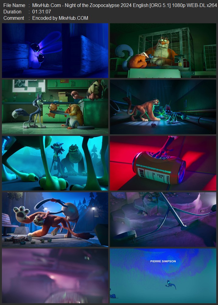 Night of the Zoopocalypse 2024 English [ORG 5.1] 720p 1080p WEB-DL ESubs Download