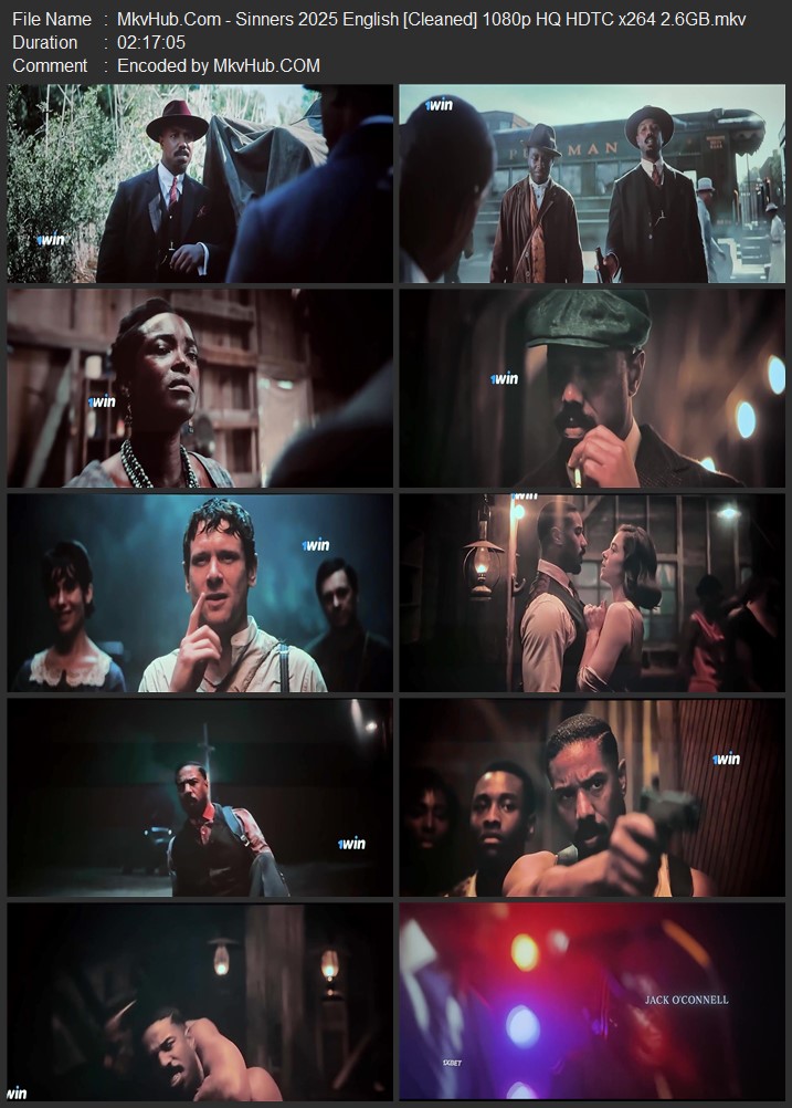 Sinners 2025 English [Cleaned] 720p 1080p HQ HDTC ESubs Download