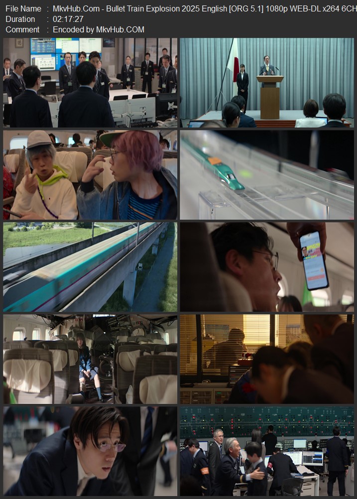 Bullet Train Explosion 2025 English [ORG 5.1] 720p 1080p WEB-DL ESubs Download