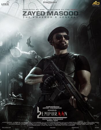 L2: Empuraan 2025 Dual Audio [Hindi-Malayalam] ORG 5.1 720p 1080p WEB-DL ESubs