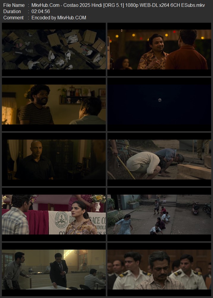 Costao 2025 Hindi [ORG 5.1] 720p 1080p WEB-DL ESubs Download