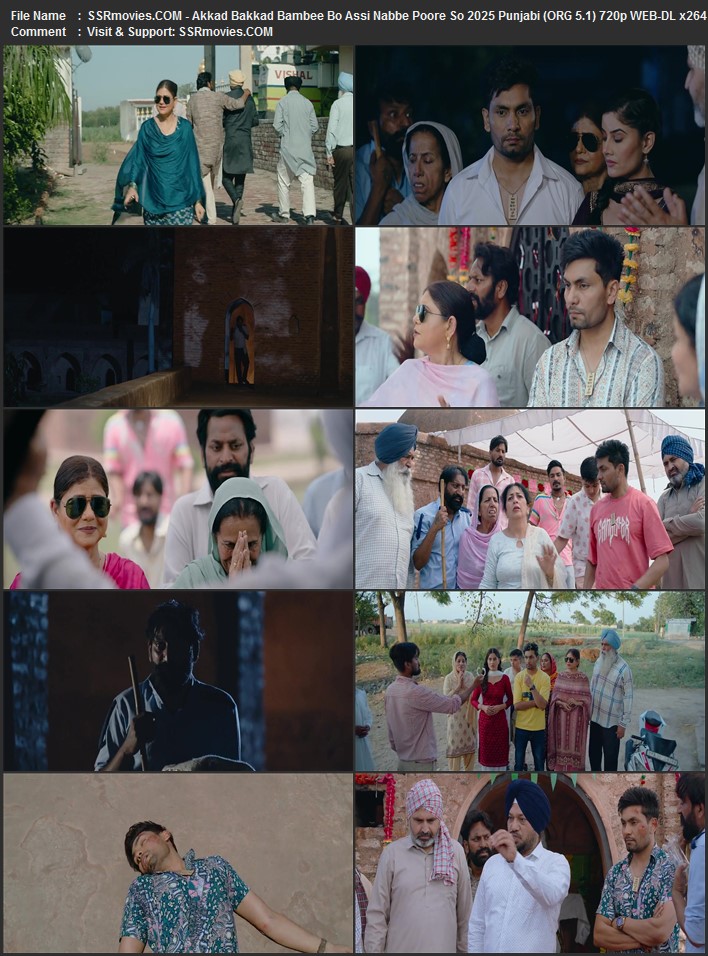 Akkad Bakkad Bambee Bo Assi Nabbe Poore So 2025 Punjabi (ORG 5.1) 1080p 720p 480p WEB-DL x264 ESubs Full Movie Download