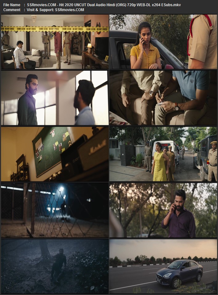 HIT 2020 Dual Audio Hindi (ORG) 1080p 720p 480p WEB-DL x264 ESubs Full Movie Download
