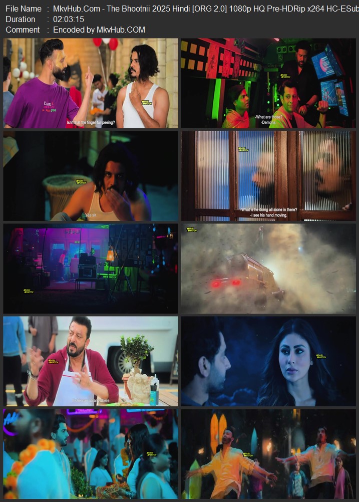 The Bhootnii 2025 Hindi [ORG 2.0] 720p 1080p HQ Pre-HDRip ESubs Download