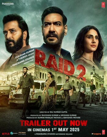 Raid 2 2025 Hindi [ORG 2.0] 720p 1080p HQ Pre-HDRip 3GB