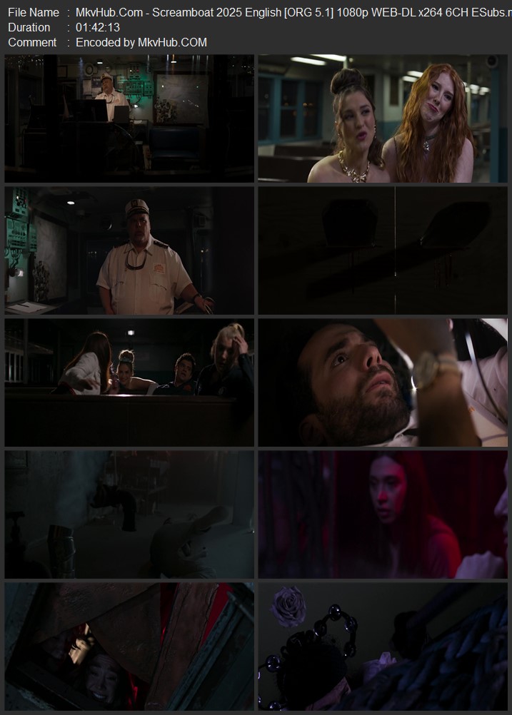 Screamboat 2025 English [ORG 5.1] 720p 1080p WEB-DL ESubs Download