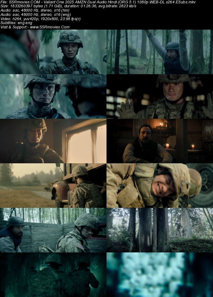 Valiant One 2025 AMZN Dual Audio Hindi (ORG) True 4K 1080p 720p 480p WEB-DL x264 ESubs Full Movie Download