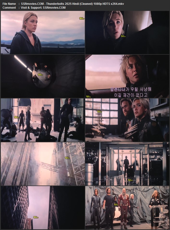 Thunderbolts* 2025 Hindi (Cleaned) 1080p 720p 480p HDTS x264 Full Movie Download Thunderbolts* 2025 Hindi (Cleaned) 1080p 720p 480p HDTS x264 Full Movie Download