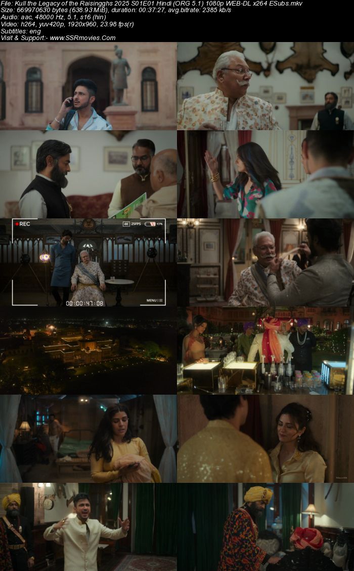 Kull the Legacy of the Raisingghs 2025 S01 Complete Hindi (ORG 5.1) 1080p 720p 480p WEB-DL x264 ESubs Download
