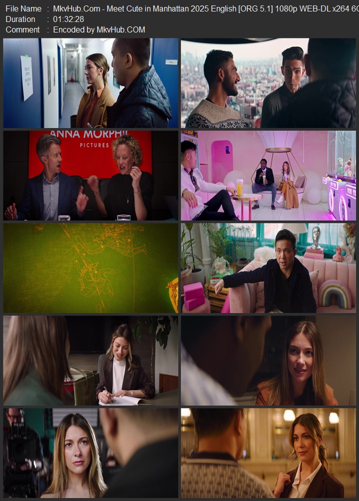 Meet Cute in Manhattan 2025 English [ORG 5.1] 720p 1080p WEB-DL ESubs Download