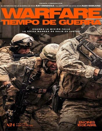 Warfare 2025 English (ORG 5.1) 1080p 720p 480p WEB-DL x264 ESubs Full Movie Download