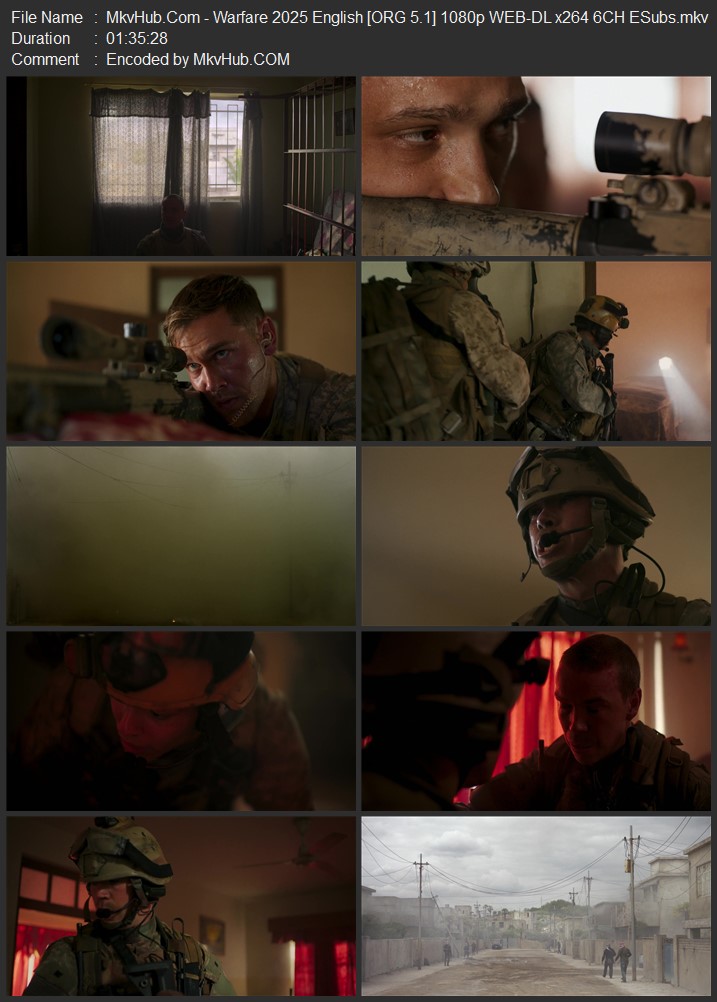 Warfare 2025 English [ORG 5.1] 720p 1080p WEB-DL ESubs Download