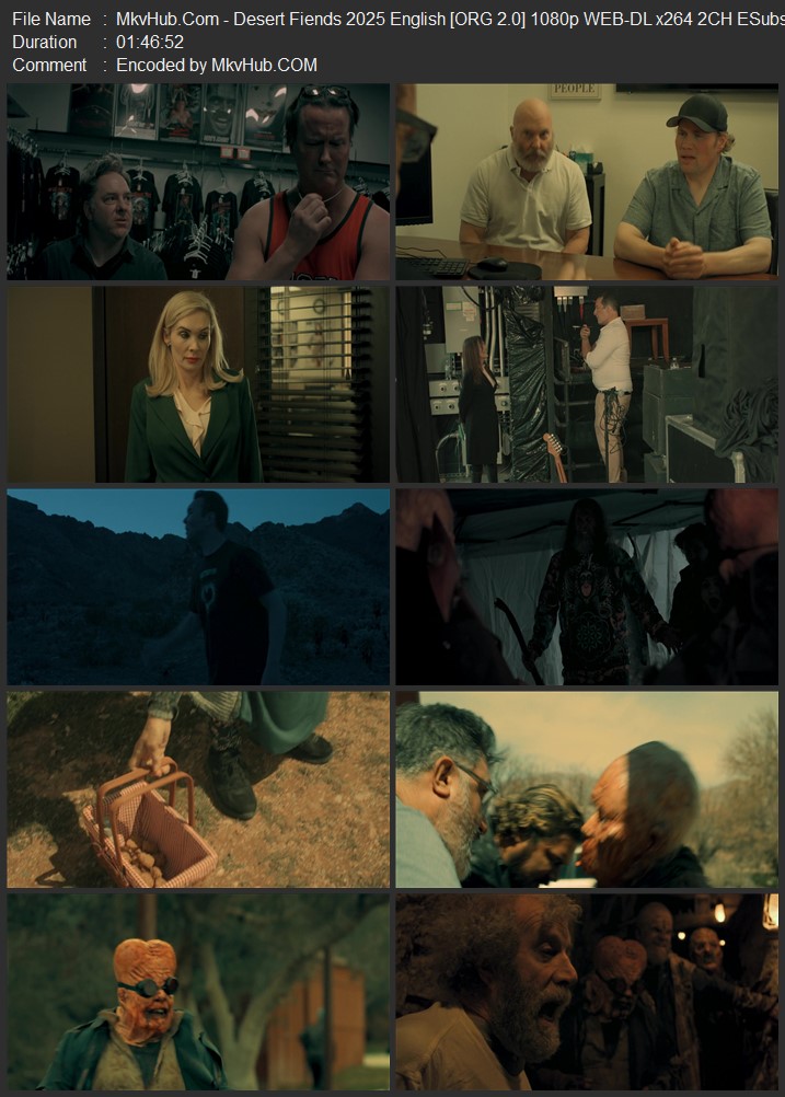 Desert Fiends 2024 English [ORG 2.0] 720p 1080p WEB-DL ESubs Download