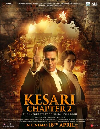 Kesari Chapter 2 2025 Hindi [ORG 5.1] 720p 1080p WEB-DL ESubs