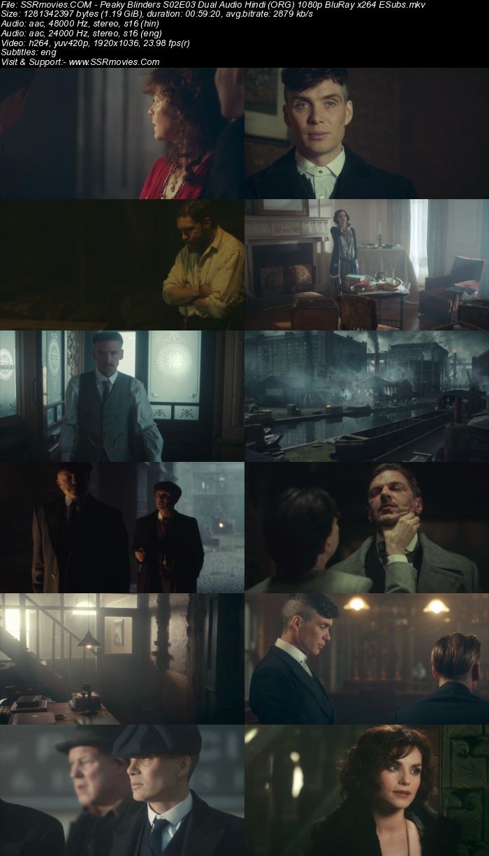 Peaky Blinders 2013–2022 Dual Audio [Hindi-English] ORG 720p 1080p BluRay ESubs Download