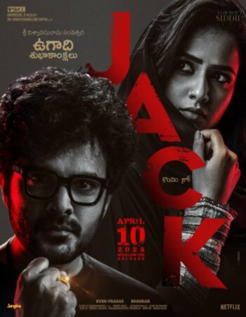 Jack 2025 Dual Audio [Hindi-Telugu] ORG 5.1 720p 1080p WEB-DL ESubs