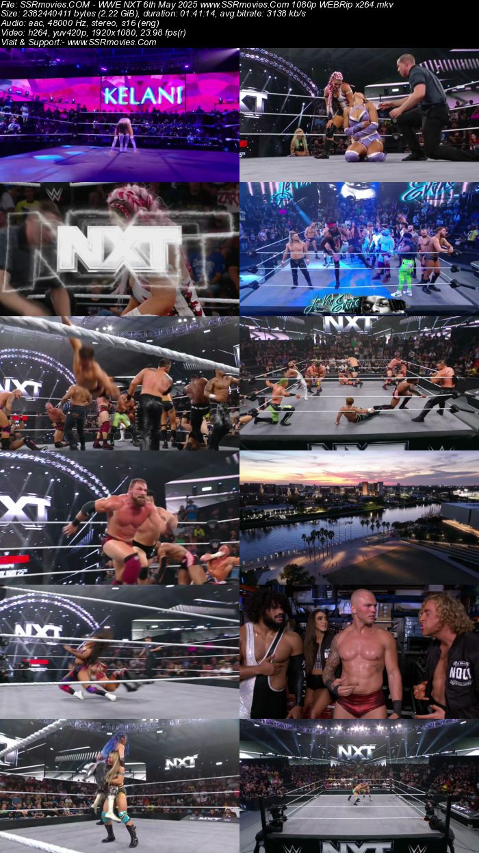 WWE NXT 6th May 2025 720p 1080p WEBRip x264 2.2GB