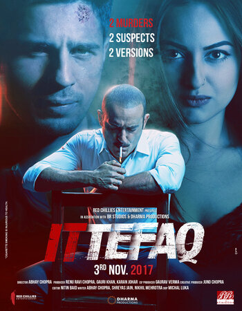 Ittefaq 2017 Hindi (ORG 5.1) 1080p 720p 480p BluRay x264 ESubs Full Movie Download