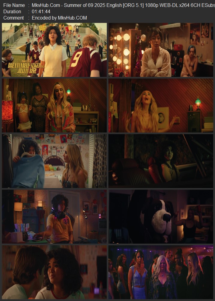 Summer of 69 2025 English [ORG 5.1] 720p 1080p WEB-DL ESubs Download