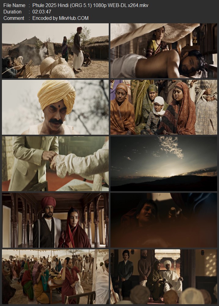 Phule 2025 Hindi [ORG 5.1] 720p 1080p WEB-DL ESubs Download