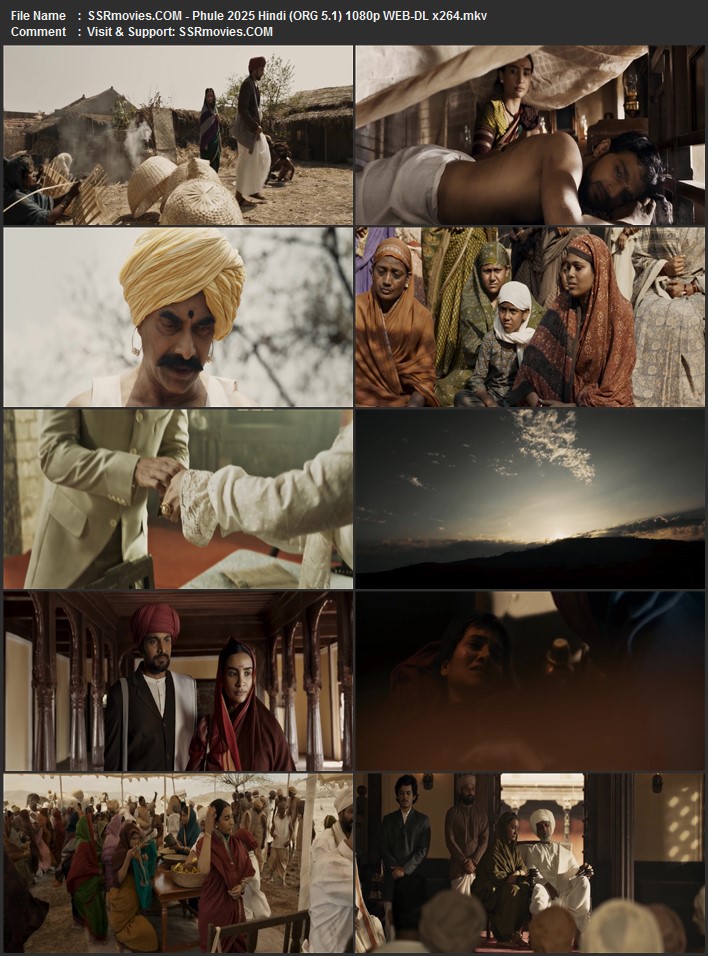 Phule 2025 Hindi (ORG 5.1) True 4K 1080p 720p 480p WEB-DL x264 Full Movie Download