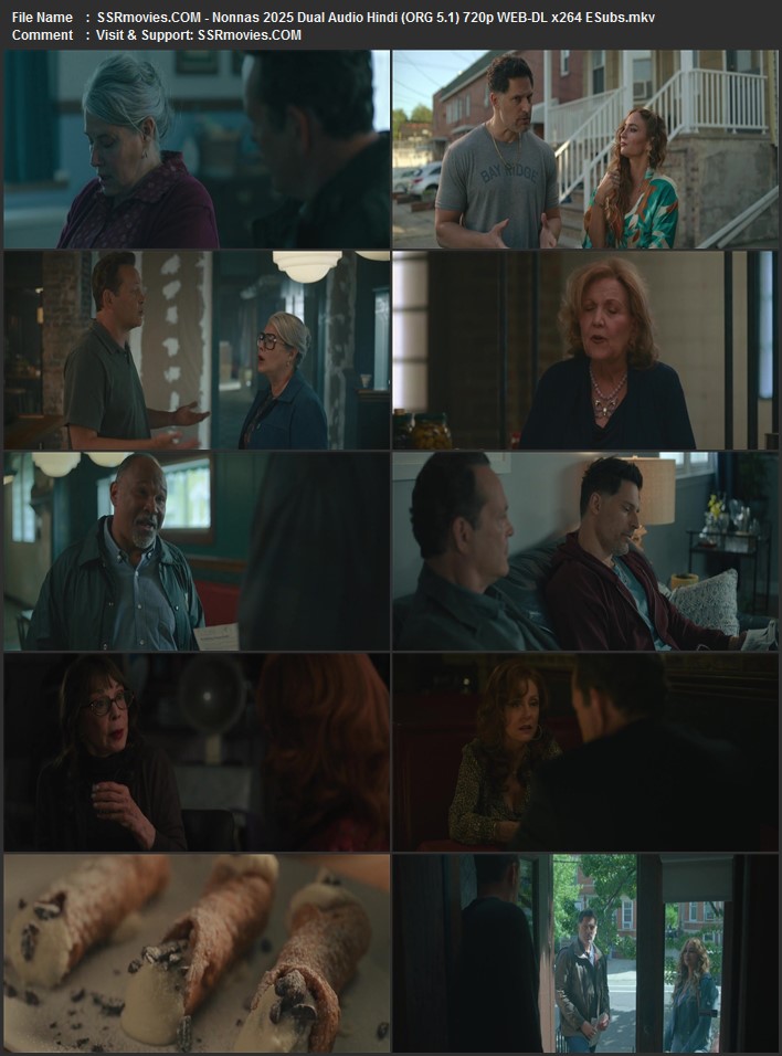 Nonnas 2025 Dual Audio Hindi (ORG 5.1) 1080p 720p 480p WEB-DL x264 ESubs Full Movie Download