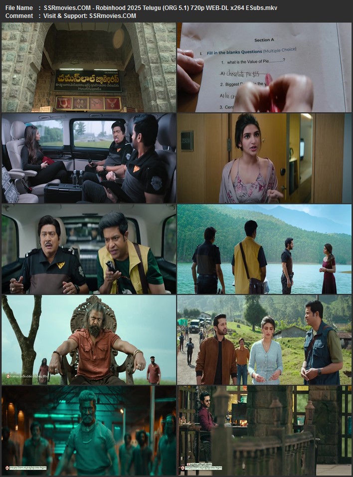 Robinhood 2024 Telugu (ORG 5.1) 1080p 720p 480p WEB-DL x264 ESubs Full Movie Download