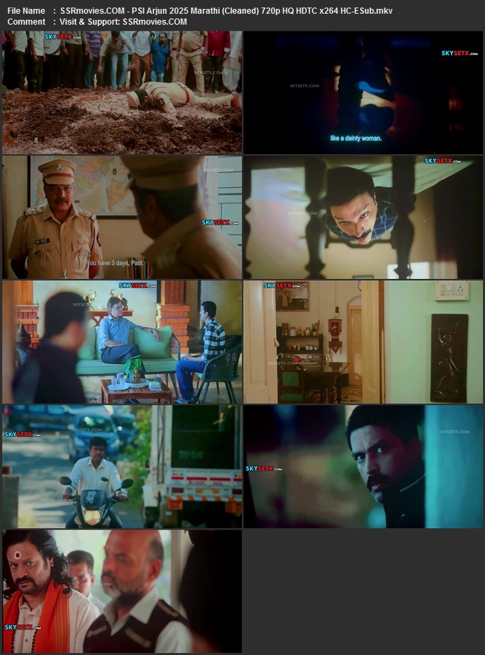 PSI Arjun 2025 Marathi (Cleaned) 1080p 720p 480p HQ HDTC x264 ESubs Full Movie Download