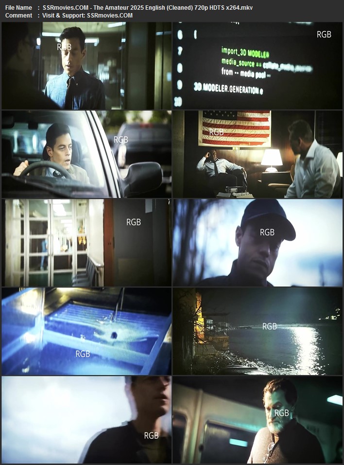 The Amateur 2025 English 1080p 720p 480p WEB-DL x264 ESubs Full Movie Download