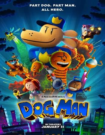 Dog Man 2025 Dual Audio Hindi (ORG 5.1) 1080p 720p 480p WEB-DL x264 ESubs Full Movie Download