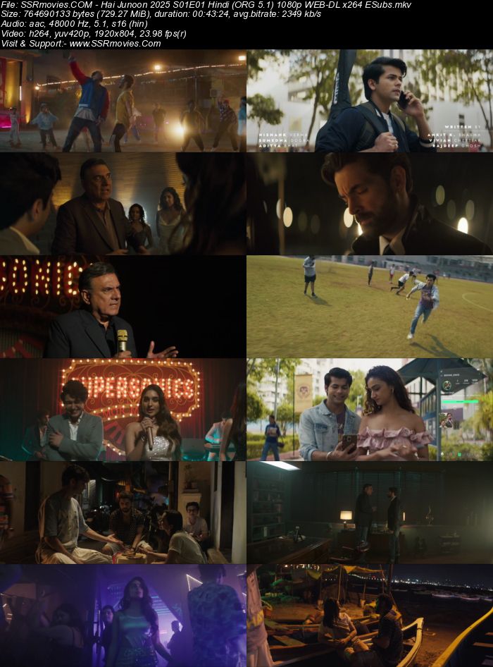 Hai Junoon 2025 S01 Complete Hindi (ORG 5.1) 1080p 720p 480p WEB-DL x264 ESubs Download