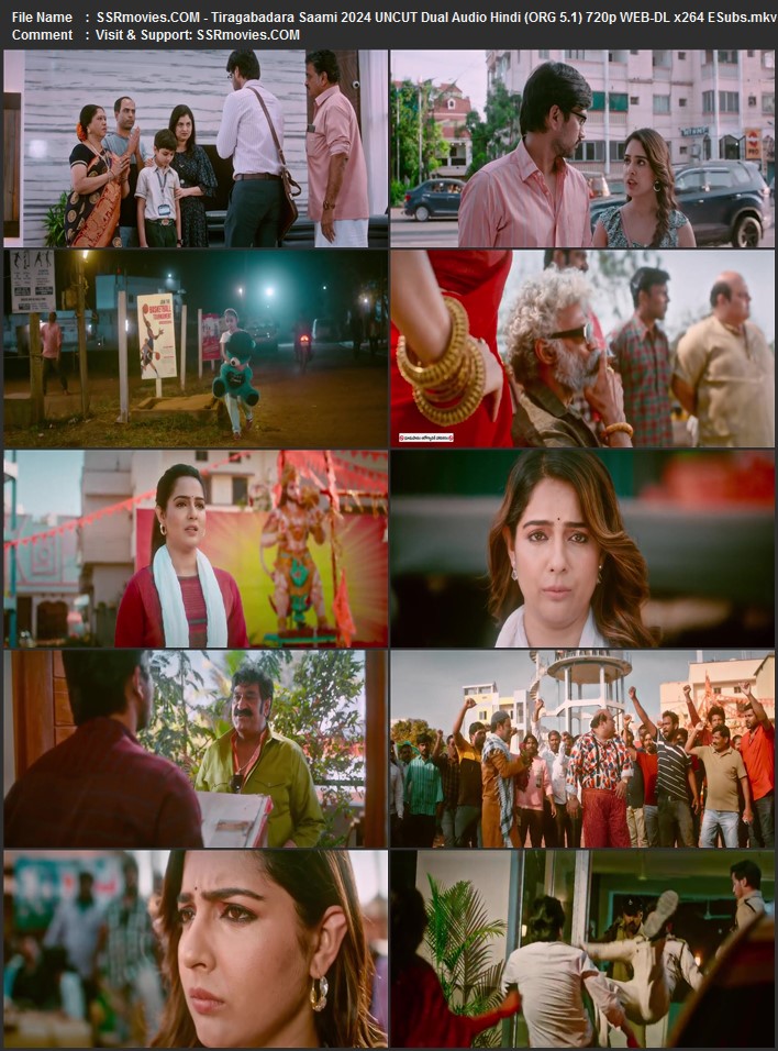 Thiragabadara Saami 2024 Dual Audio Hindi (ORG 5.1) 1080p 720p 480p WEB-DL x264 ESubs Full Movie Download