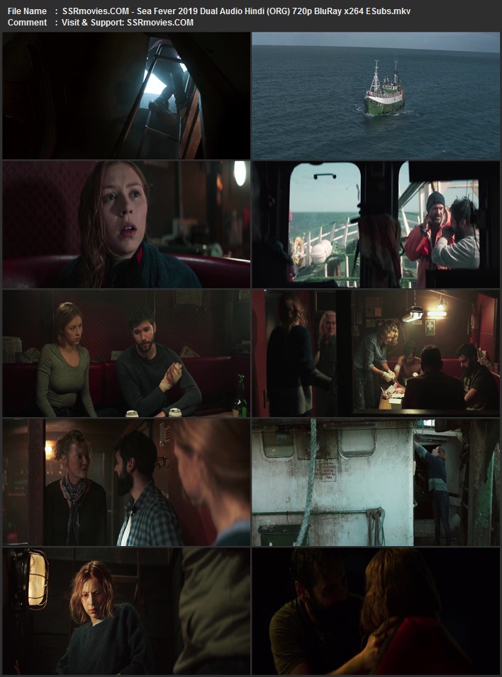 Sea Fever 2019 Dual Audio Hindi (ORG) 1080p 720p 480p BluRay x264 ESubs Full Movie Download