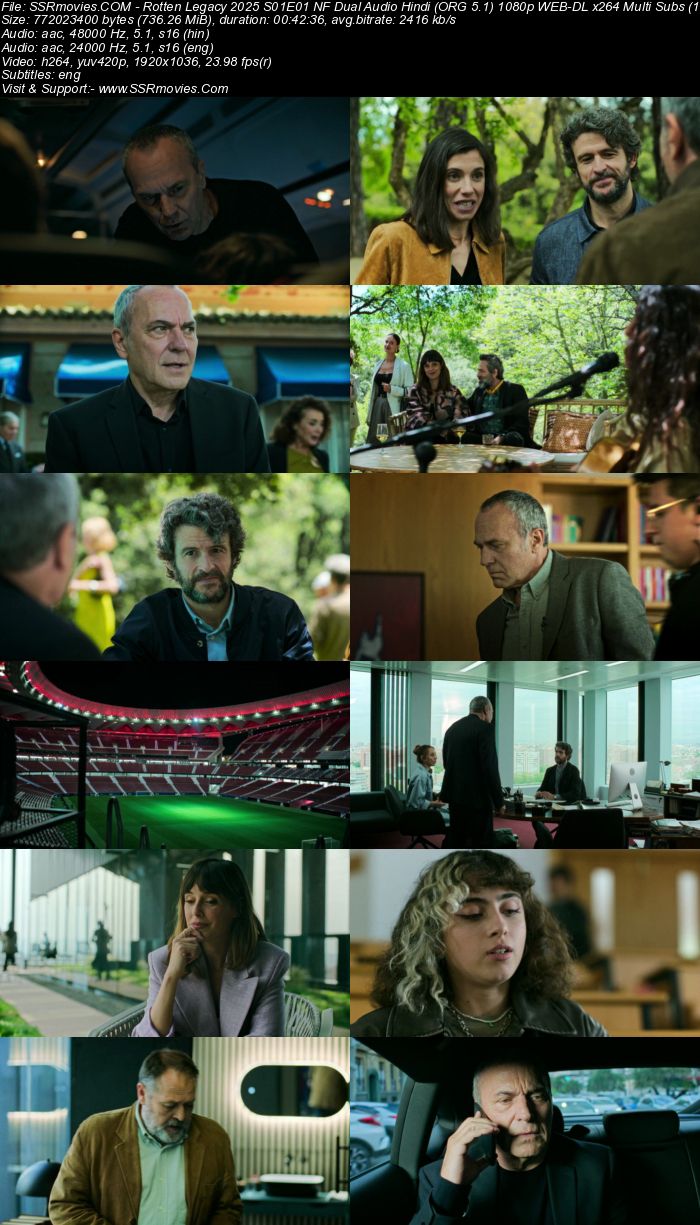 Rotten Legacy 2025 S01 Complete NF Dual Audio Hindi (ORG 5.1) 1080p 720p 480p WEB-DL x264 Multi Subs Download