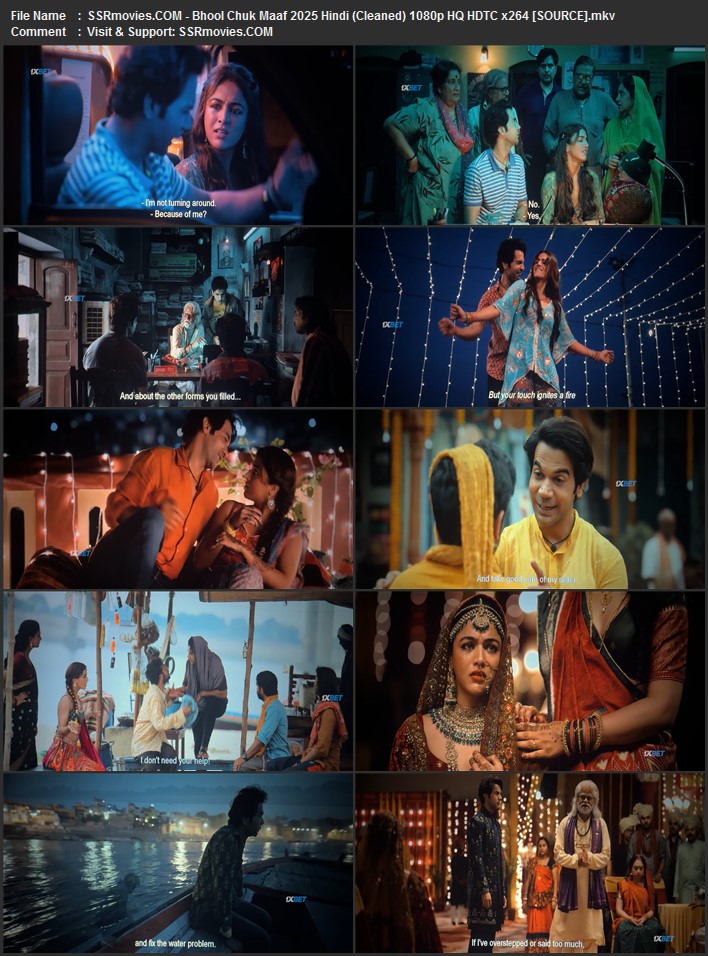 Bhool Chuk Maaf 2025 Hindi (Cleaned) 1080p 720p 480p HQ HDTC x264 ESubs Full Movie Download Bhool Chuk Maaf 2025 Hindi (Cleaned) 1080p 720p 480p HQ HDTC x264 ESubs Full Movie Download